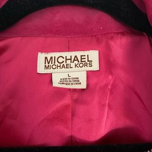 Suede Michael Kors Moto Jacket